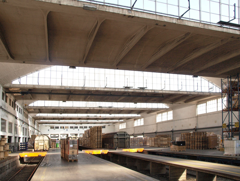 Güterbahnhof in Lausanne-Sébeillon